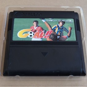 GOAL Soccer Famicom NES Japan Box Cart Only Tested Jaleco from Japan