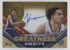 2023-24 Bowman U Best Gold Refractor 9/50 Kevin McCullar Jr #GAA-KM Auto jc3