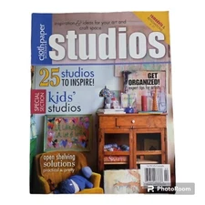 Cloth Paper Scissors Studios Magazine Summer 2012 Creative Hobbies Crafts