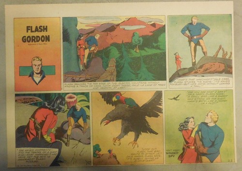 (52) Flash Gordon Sunday Pages by Austin Briggs from 1947 Complete Year! - Picture 4 of 6