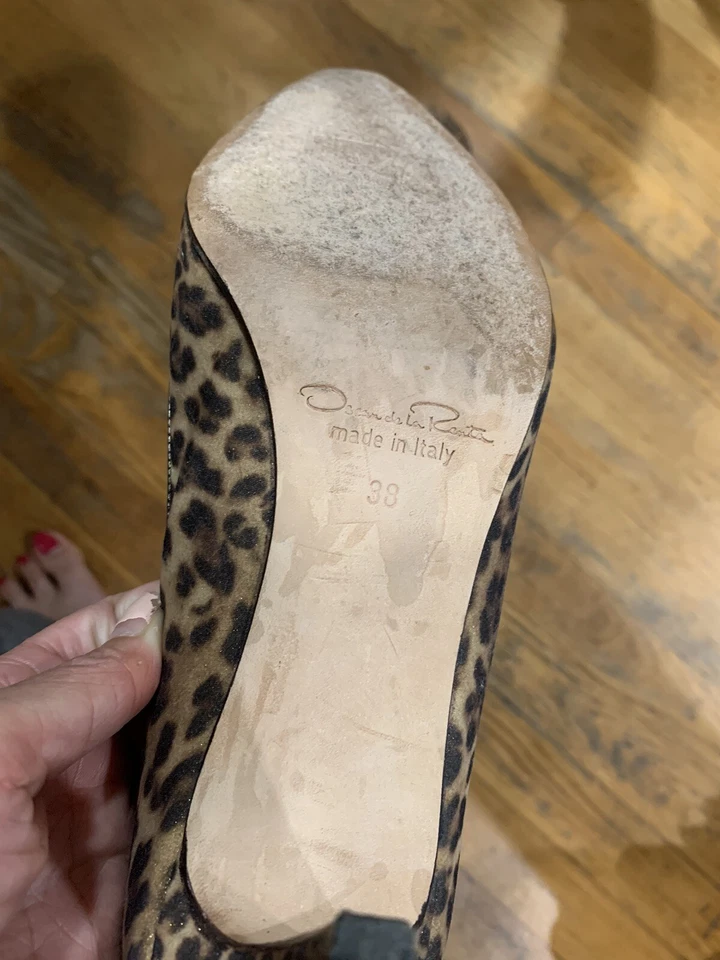 Туфли-лодочки с заостренным носком Oscar de la Renta размер 38 - Изображение 4 из 4