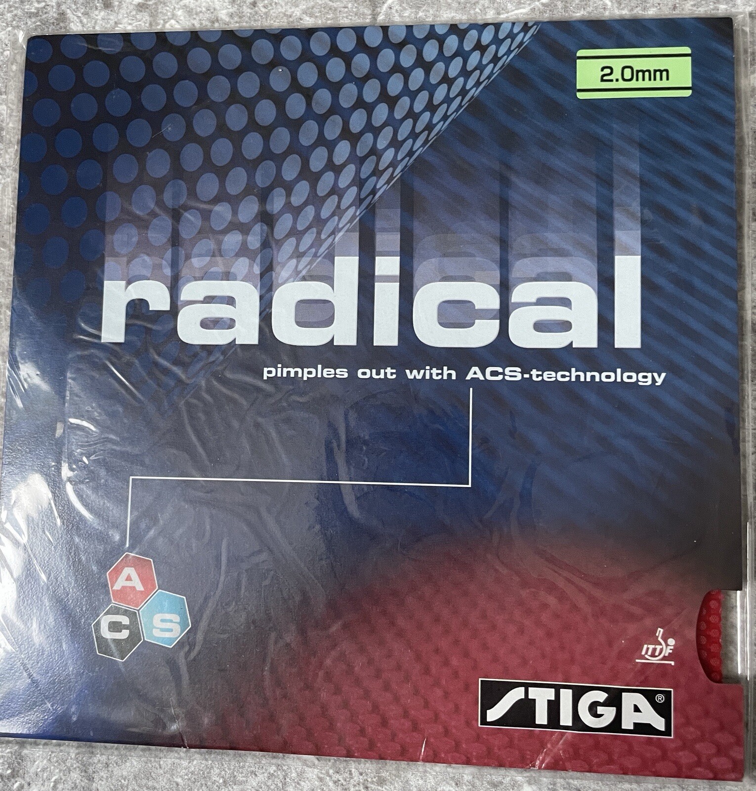 table tennis rubber Stiga Radical Red eBay