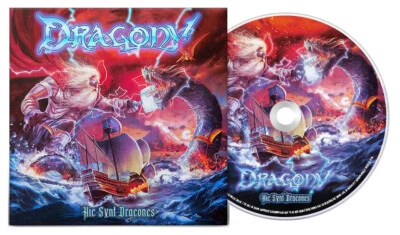 DRAGONY - Hic Svnt Dracones CD Digipak 2024 + signed photocard + large sticker - Bild 1 von 4
