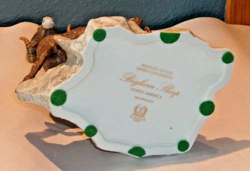 Figura Lenox North America BIGHORN SHEEP Vida Silvestre de los Siete Continentes - Imagen 8 de 8