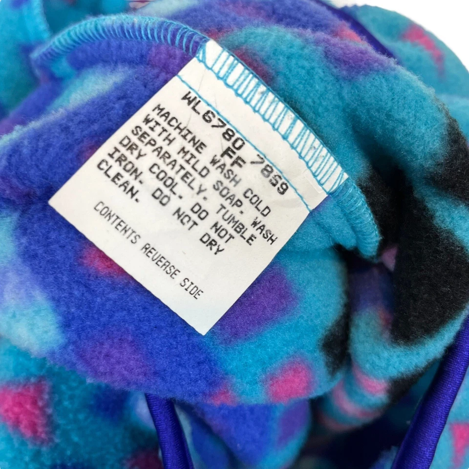 Columbia Fleece Pullover Women SZ M 80s 90s Navajo Aztec Geometric Southwest - Image 3 of 4