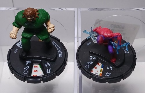 HEROCLIX CAPTAIN AMERICA Mister Hyde 013 Eel 039 LOT X 2 (Masters of Evil) 2011) - Picture 4 of 4