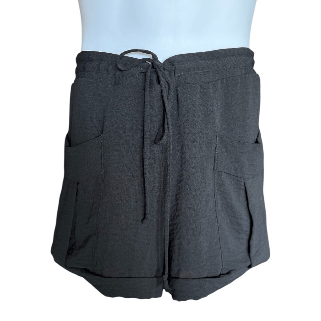 Womens BCBGeneration BCBG Pull On Drawstring Blac… - image 1