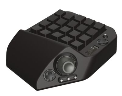 Left hand Black/Black MH-Delta 41-key One-handed Gaming Keyboard