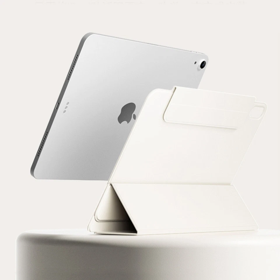 For iPad Pro 12.9" 3rd 4th 5th 6th Gen iPad Pro 11 Leather Stand SMART FLAP CASE - Image 4 of 4