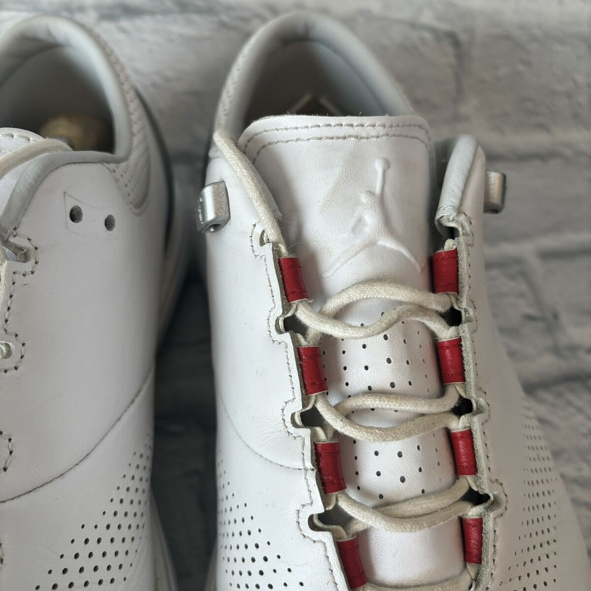 Nike Jordan ADG 4 Golf Shoes White Cement / Red DM0103-105 Nike Jordan ADG 4 Golf Shoes White Cement / Red DM0103-105