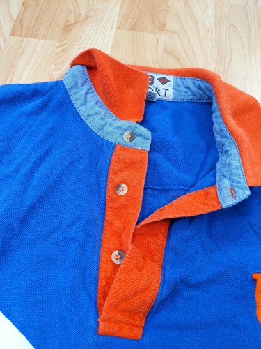 Vintage Florida Gators Men's S/S Polo Shirt Vintage color block Large - Picture 4 of 8