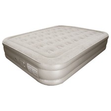 Queen Size Air Mattress 16" Inflatable Blow Up Mattress Airbed w/ Built-in Pump