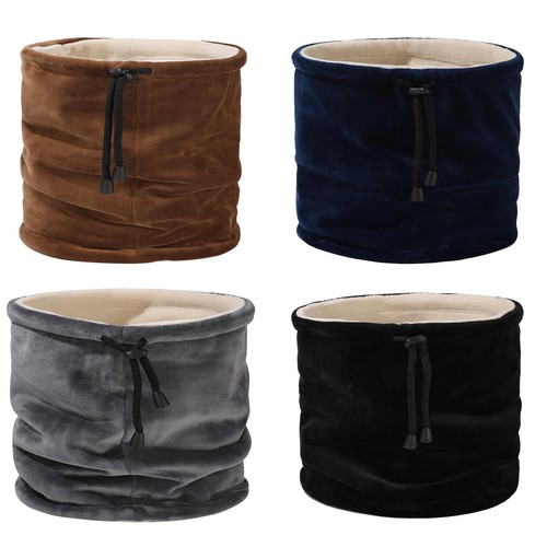 Winter-Halswärmer-Gamasche, winddichter Fleece-Ski-Gesichtsmasken-Schal für ka