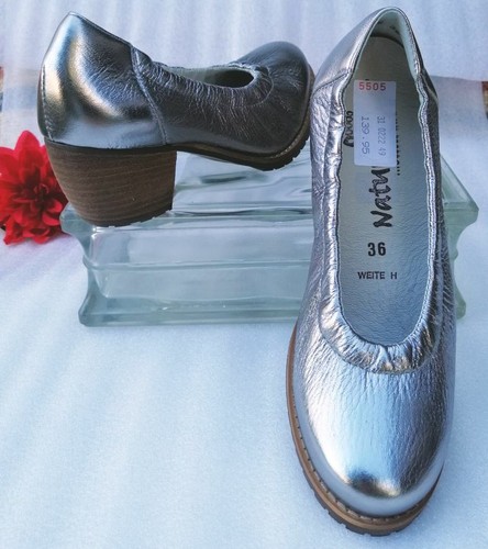 NATURAL FEET - Damenschuhe Gr. 36 H Pumps Slipper "Resita" HIRSCHLEDER, NEU OVP - Bild 2 von 8