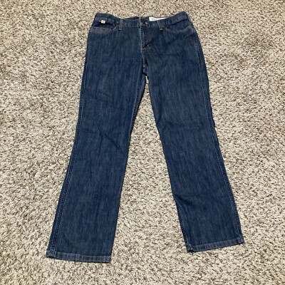 Carhartt FR Flame Resistant Dungaree Jeans Painter Denim Pants 28x32 CAT2 2112