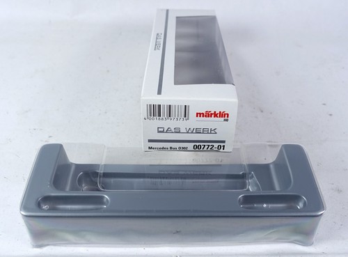 Märklin 00772-01 LEERKARTON Merccedes Bus O 302 DBP gelb H0 OVP Leerverpackung | Zustand: Gebraucht