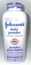 Johnson's Baby Powder lavender chamomile 425g 15oz Canada 2000 VTG vintage