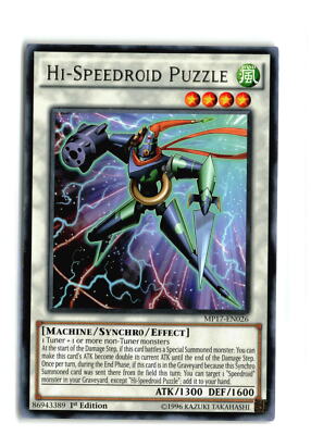 HI-SPEEDROID PUZZLE MP17-EN026 1st EDITION RARE YUGIOH TCG LP | eBay