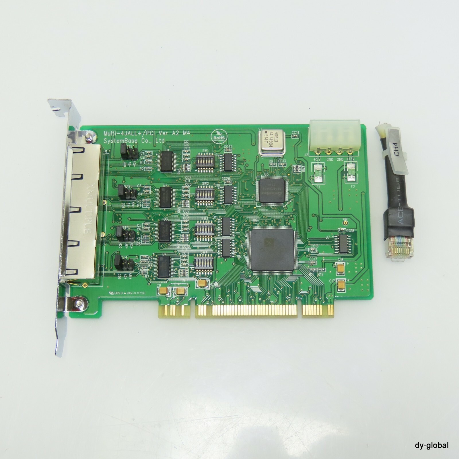 SystemBase Used Multi-4JALL+/PCI Ver A2 M4 Serial Multiport PCB-I-E ...