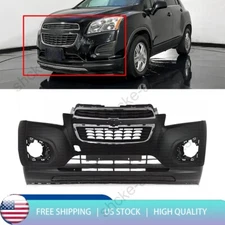 Front Bumper Cover Fascia & Grille Assembly Kit For 2013 2014-2016 Chevy Trax