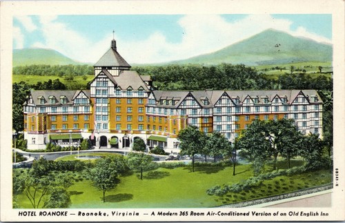 postcard Hotel Roanoke Virginia
