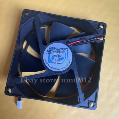 RUILIAN SCIENCE 9025 RDL9025S 12V 0.16A 92x92x25mm 2Pin Refrigerator Cooling Fan