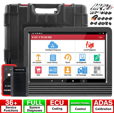 2024 LAUNCH X431 V PRO Elite Car Diagnostic Scanner ECU Coding Bidirectional BT