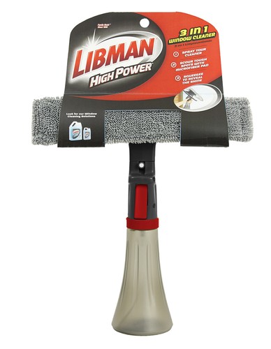 Libman 1067 Gray Vulcanized Rubber/Polypropylene Window Squeegee 10 in. - Picture 3 of 3