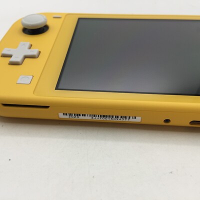 Near Mint】Nintendo Switch Lite Yellow Console + Charger + Box