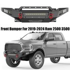 For 2019-2023 5th Gen RAM 2500 3500 Front Bumper w/Winch Plate & 390W LED Light