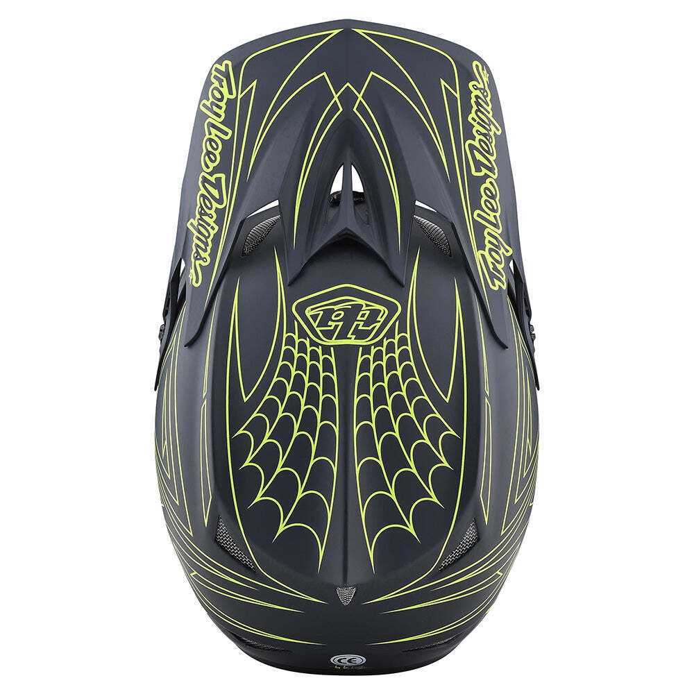 Troy Lee Designs TLD D3 Fiberlite MTB Helmet Spiderstripe Troy Lee Designs TLD D3 Fiberlite MTB Helmet Spiderstripe