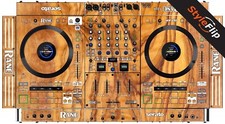 Rane Four Skin  Wood Design 6  Protective Decal  StyleFlip Skins