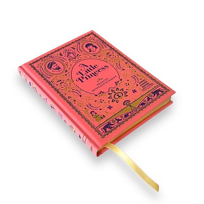 Princessページ A LITTLE PRINCESS F. Burnett BONDED LEATHER Hardcover illustrated