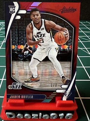 2021-22 Panini Chronicles Absolute Basketball Jared Butler Asia Red Blue /3 Jazz