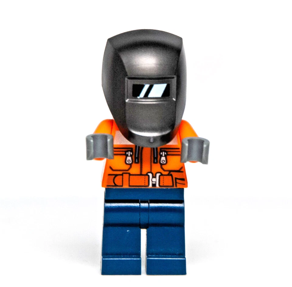 Lego City Fire Minifigura - Soldador en chaqueta de seguridad (cty1115) 60248 Foto 4 de 4