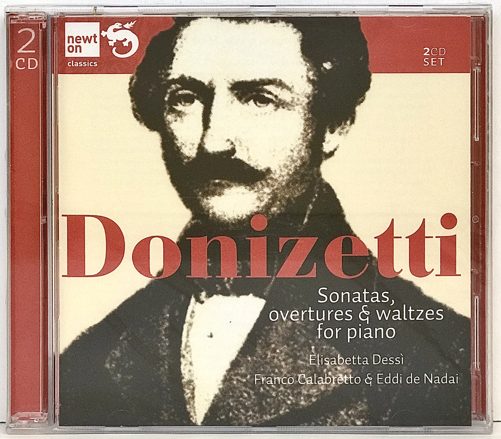 Donizetti: Sonatas Overtures & Waltzes for Piano UK IMPORT 2 CDs 2012 *Sealed*