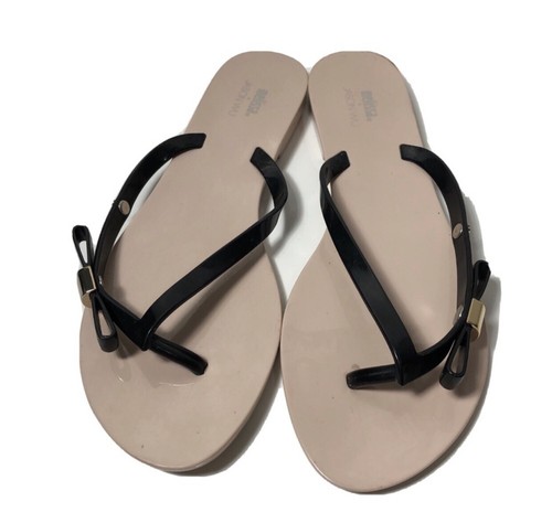 Melissa + Jason Wu bow thong sandals. Size 10.