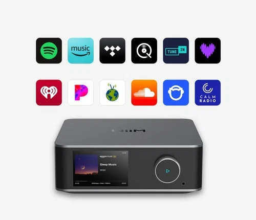 WiiM Ultra Music Streamer & Digital Preamp with 3.5" Touchscreen