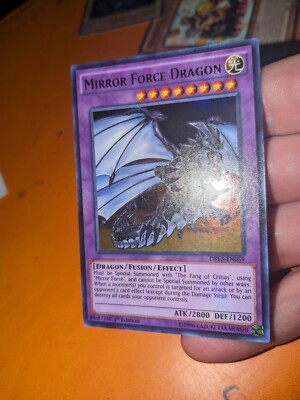 Yugioh! 1x Mirror Force Dragon - DRL3-EN059 - Ultra Rare - 1st