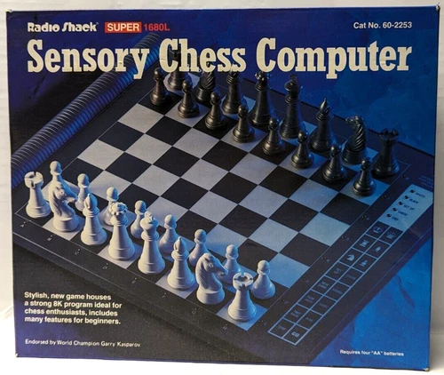 Radio Shack SUPER 1680L Sensory Chess Computer 16 Skill Levels, Cat. No. 60-2253