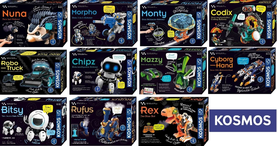 KOSMOS - ROBOTER - BAUSATZ - AUSWAHL # NEU OVP