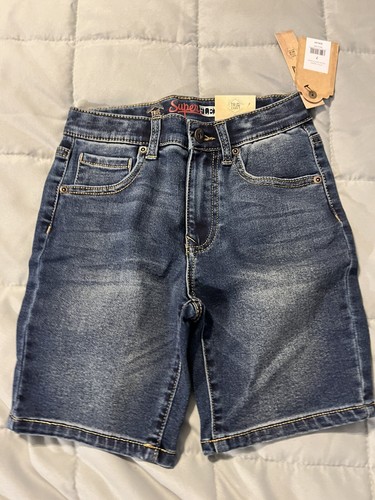 New Boy's Jean Shorts True Craft Size 7 Short Extreme Stretch Martin Wash - Picture 2 of 8