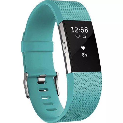 NEW Fitbit Charge 2 Heart Rate Monitor Fitness Activity Tracker Multi(S + L) - Picture 11 of 15