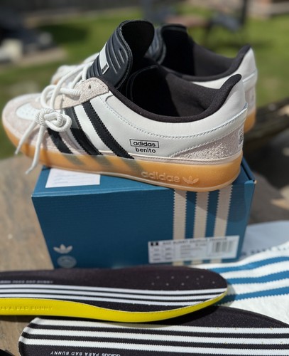 Adidas Indoor Gazelle bad bunny uk 10.5 BNWT - Foto 6 di 11