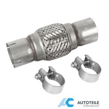 Flexrohr 60 x115 / 220 mm Flexstück für Audi A4 B5 BMW E90 MINI Cooper Peugeot