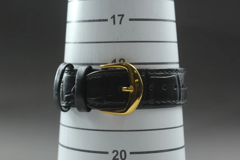 ¡Raro! Reloj de cuarzo CITIZEN Exceed 4-795067 oro negro para hombre 27 mm TANK de JAPÓN Foto 4 de 4