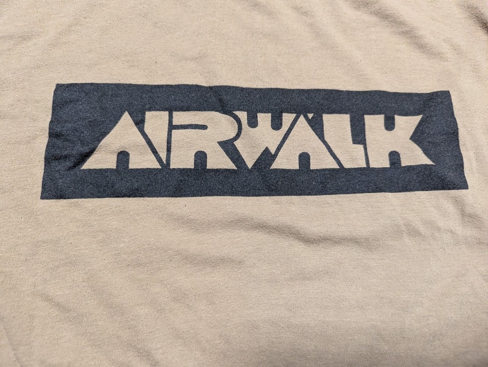 Airwalk Long Sleeve TSHIRT (XL) Classic Skateboard Shoe Sneaker Brand