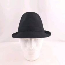 Vintage Fedora Stone Hat Size Small And Medium 100 Percent Cotton
