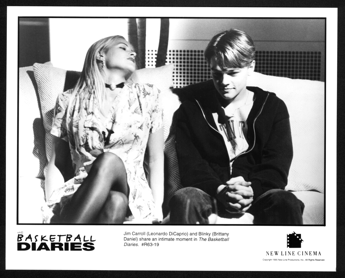 LEONARDO DiCAPRIO Original Movie Press Photo BASKETBALL DIARIES