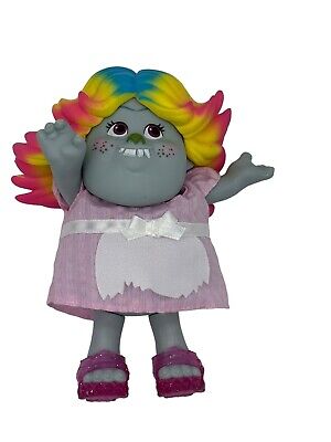 Dreamworks Trolls Bridget 6” Lady Glitter Sparkles Rainbow Hair